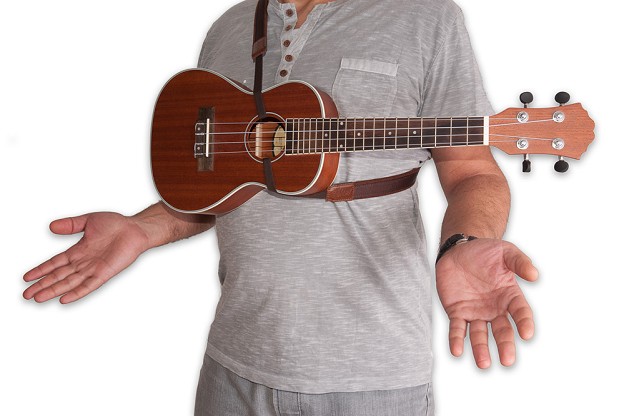 Ukelele correa de doble gancho para uke, bandolera de ukelele2